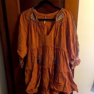Free People tunic with gorgeous detail